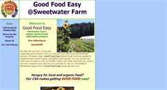 Desktop Screenshot of goodfoodeasy.com